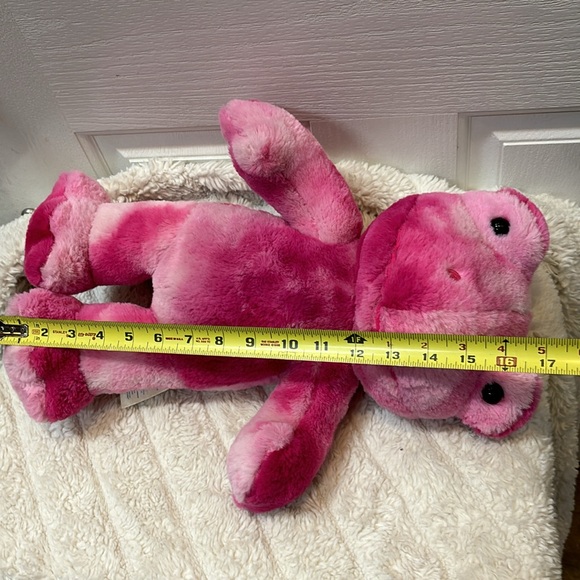 Build A Bear Exclusive Pink Tie Dye Frog Plush 18” Stuffed Animal Plush - Picture 4 of 4